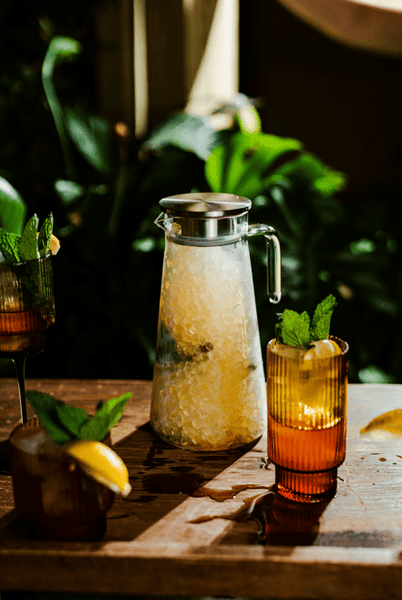 Hospitality Brands Aloha 60oz Pitcher w/ Lid Pack of 3 (HUSH1009 - 003) - iFoodservice Online