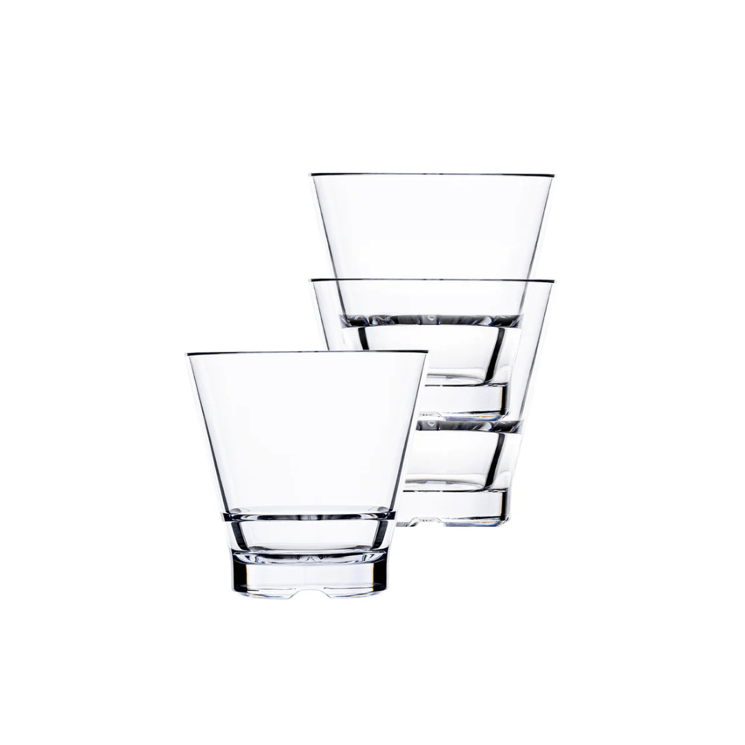 Hospitality Brands Bold Drink ware Club Stack Double Old Fashioned 1dz