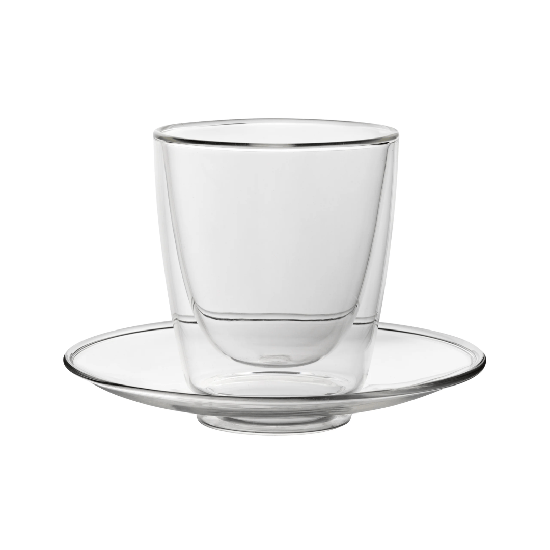 Hospitality Brands Double Walled Cappucino w/ Saucer (Pack of 6) HG90044 - 006 - iFoodservice Online