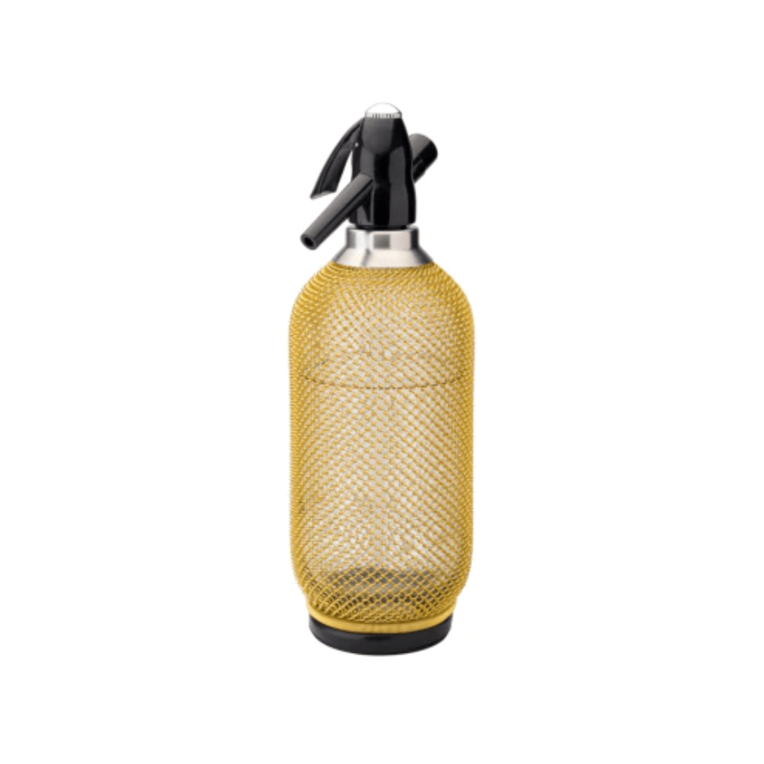 Hospitality Brands Harlequin 1 L Gold Syphon HB90210 - 001 - iFoodservice Online