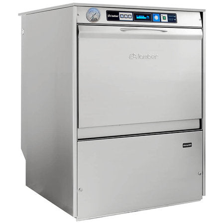 Eurodib Lamber 30 Racks/Hr High Temperature Undercounter Dishwasher w/ Drain & Chemical Pumps F99DYPS