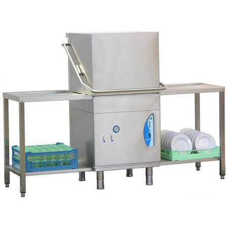 Eurodib Lamber Dishwasher High Temperature Sanitizing Single Rack (L25EKS 3PH), Free shipping