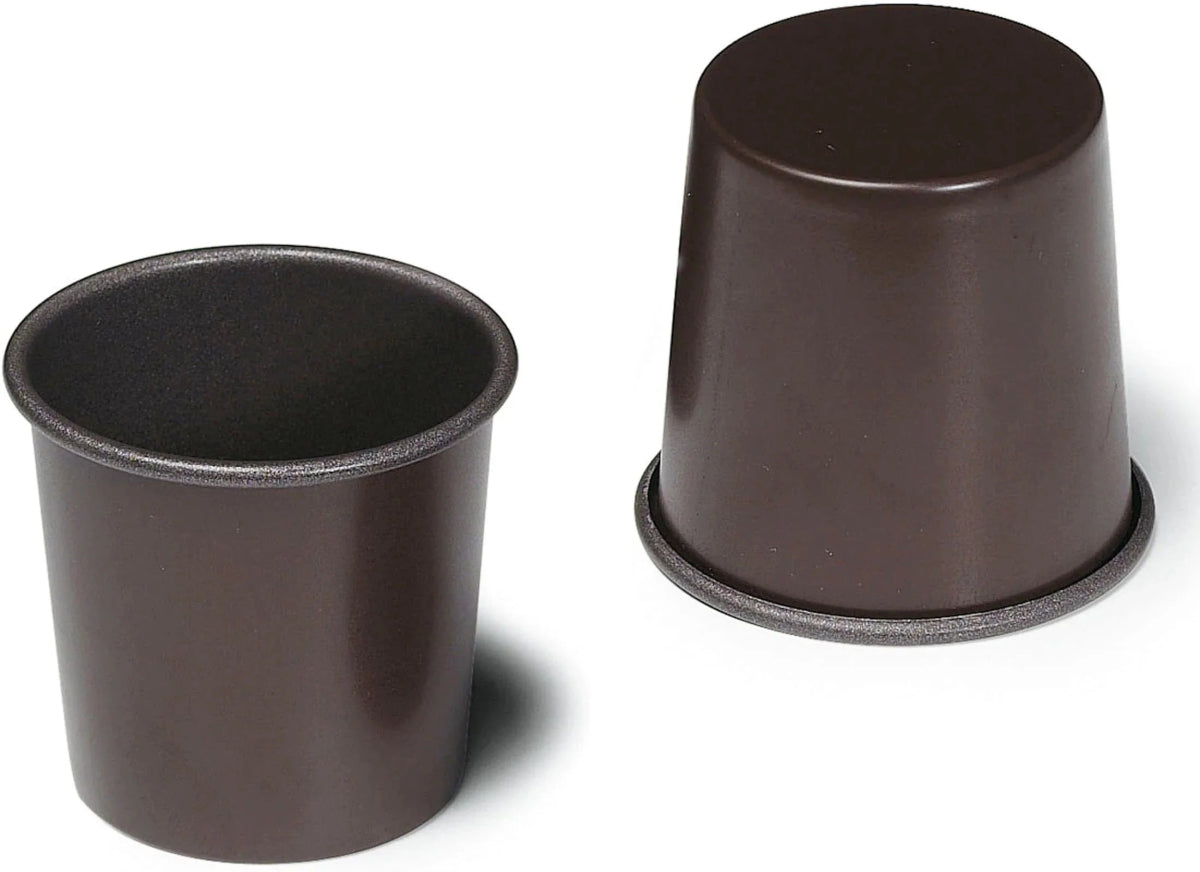 Louis Tellier Gobel Non - Stick Rum Baba Mould 2 1/4'' Diam X 2 1/4'' H (229810) - iFoodservice Online