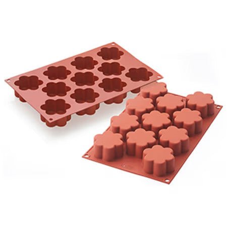 Louis Tellier Silikomart - Flower Red Mold (SF194) - iFoodservice Online