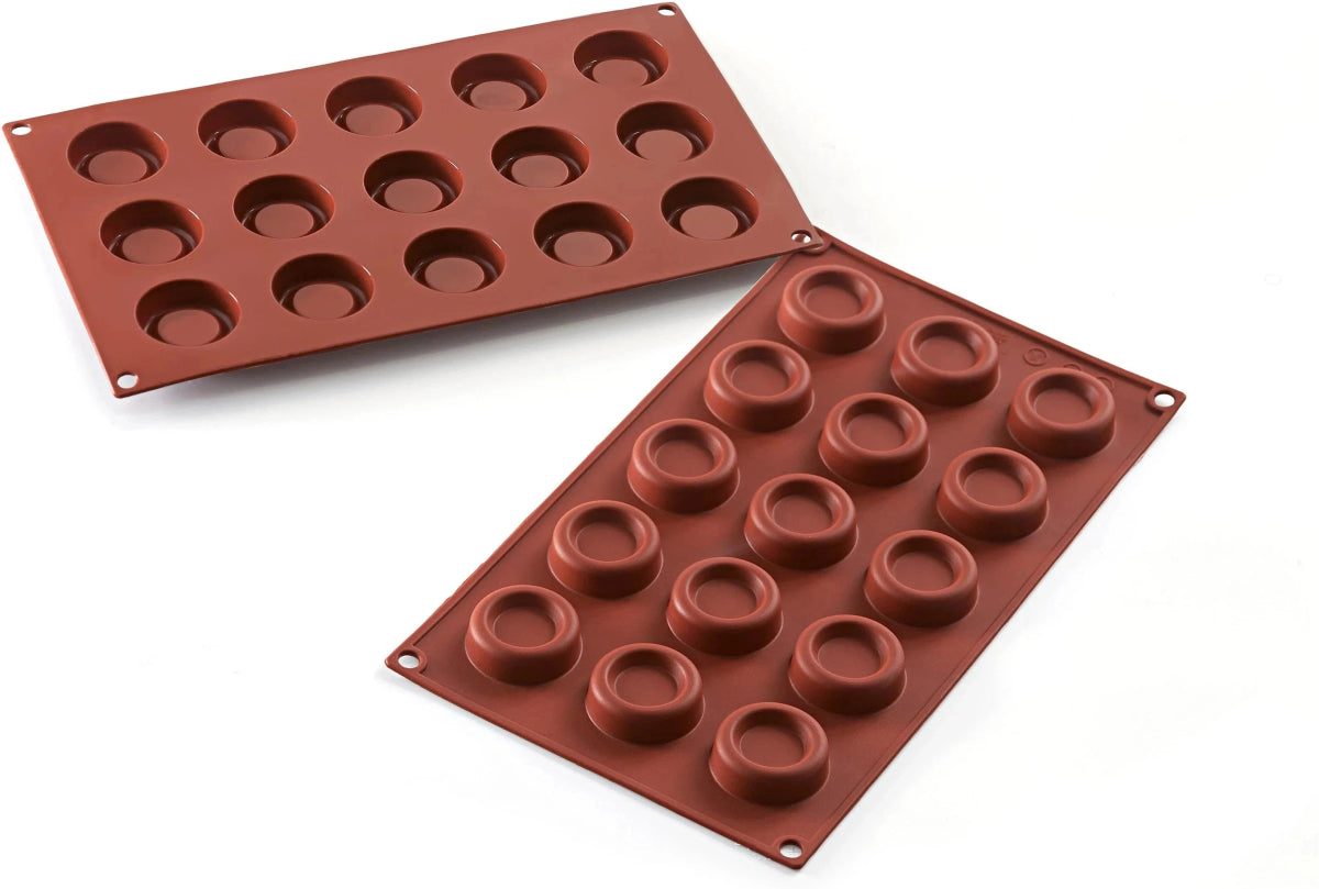 Louis Tellier Silikomart - Mini Dessert Round Mold (SF178) - iFoodservice Online