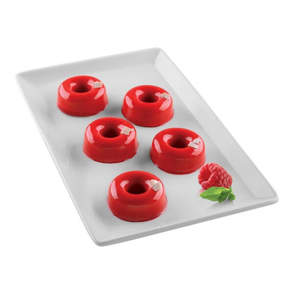 Louis Tellier Silikomart - Mini Donuts Red Mold (SF171) - iFoodservice Online