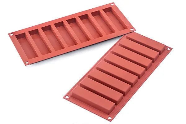 Louis Tellier Silikomart - Slim Bar 100x26x16mm (8) (SF184) - iFoodservice Online