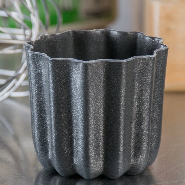 Matfer Bourgeat Aluminum Non - stick Cannele Mold 2 1/2" Pack of 6(340413) - iFoodservice Online