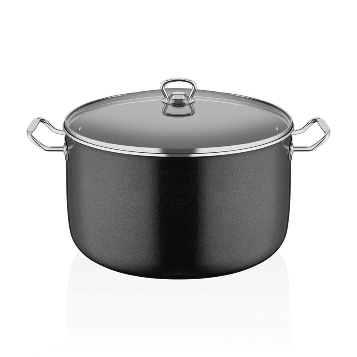 ABM Mega Granite Deep Round Casserole 34cm (A 136G 34)