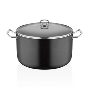 ABM Mega Granite Deep Round Casserole 34cm (A 136G 34)