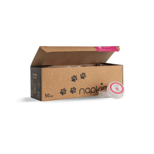 Napkin Go Pet Paw & Fur Sanitizing Disposable Wet Wipes - Ready to Use for Pets - iFoodservice Online