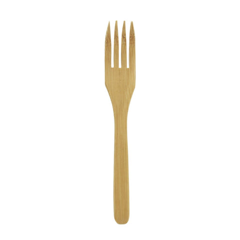 Packnwood Bamboo Fork L:6.3in - iFoodservice Online