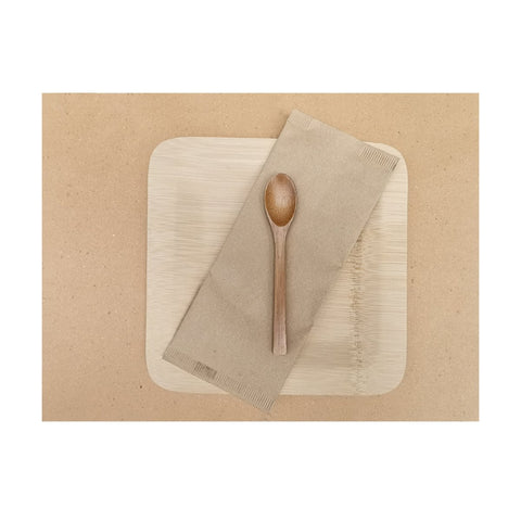 Packnwood Beige paper place mat L:15.8in W:11.8in - iFoodservice Online