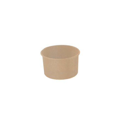Packnwood Brown Kraft Hot & Cold Paper Cup 7oz D:3.5in H:2.2in - iFoodservice Online