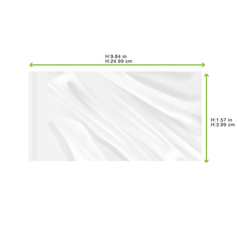 Packnwood Classic transparent resealable BOPP "Klever" bag L:9.84in W:5.91in H:1.57in - iFoodservice Online