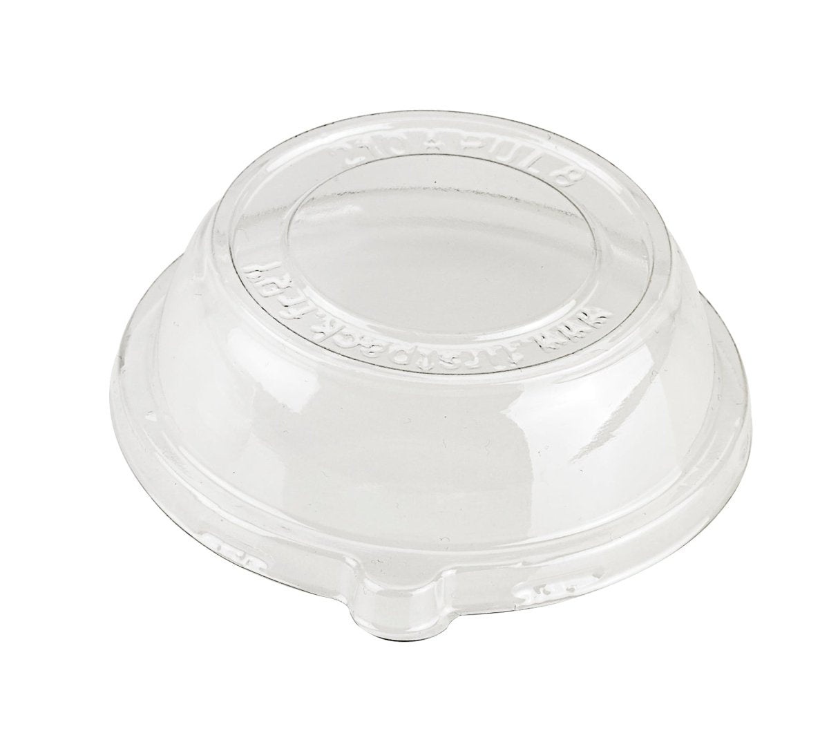 Packnwood Clear PET Dome Lid for 210APU75 & 210GPU140 D:2.83in H:0.98in - iFoodservice Online
