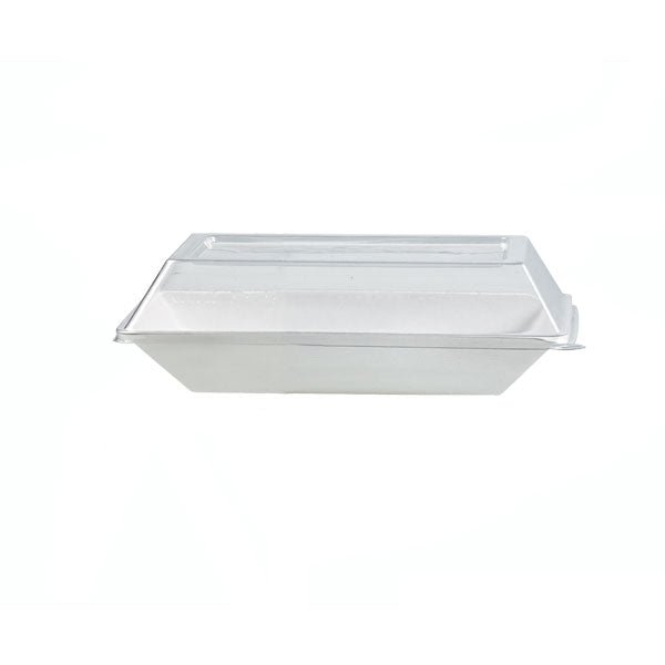 Packnwood Clear PET Lid for 210ECOD1814 L:6.69in W:5.11in H:1.1in - iFoodservice Online