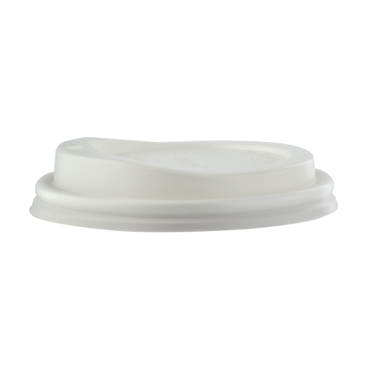 Packnwood Compostable coffee lid for 10 oz, 12 oz, 16 oz, 20 oz D:3.54