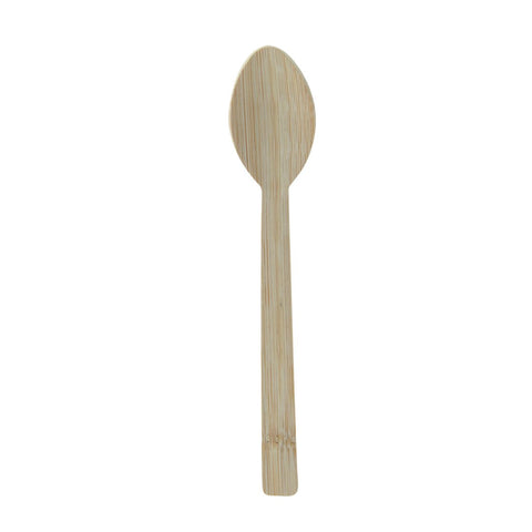 Packnwood Elegant and Sturdy Bamboo Spoon L:6.69in - iFoodservice Online
