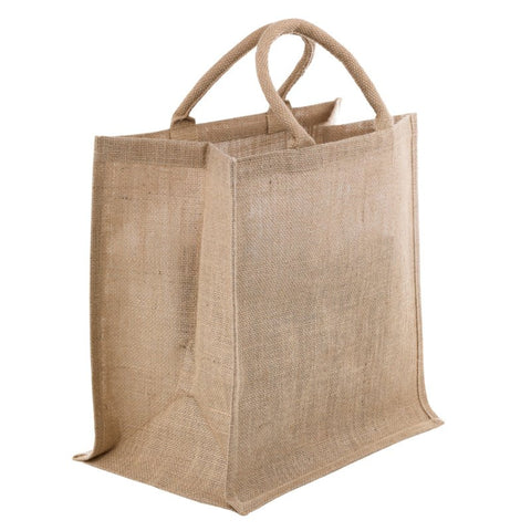 Packnwood Jute Bag L:9.1in W:14.6in H:14.2in - iFoodservice Online