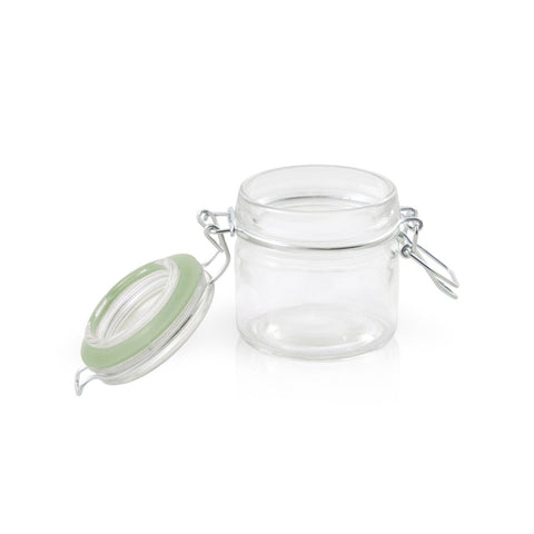 Packnwood Mini Reusable Glass Seal Jars 3.5oz D:2.5in H:2.7in - iFoodservice Online
