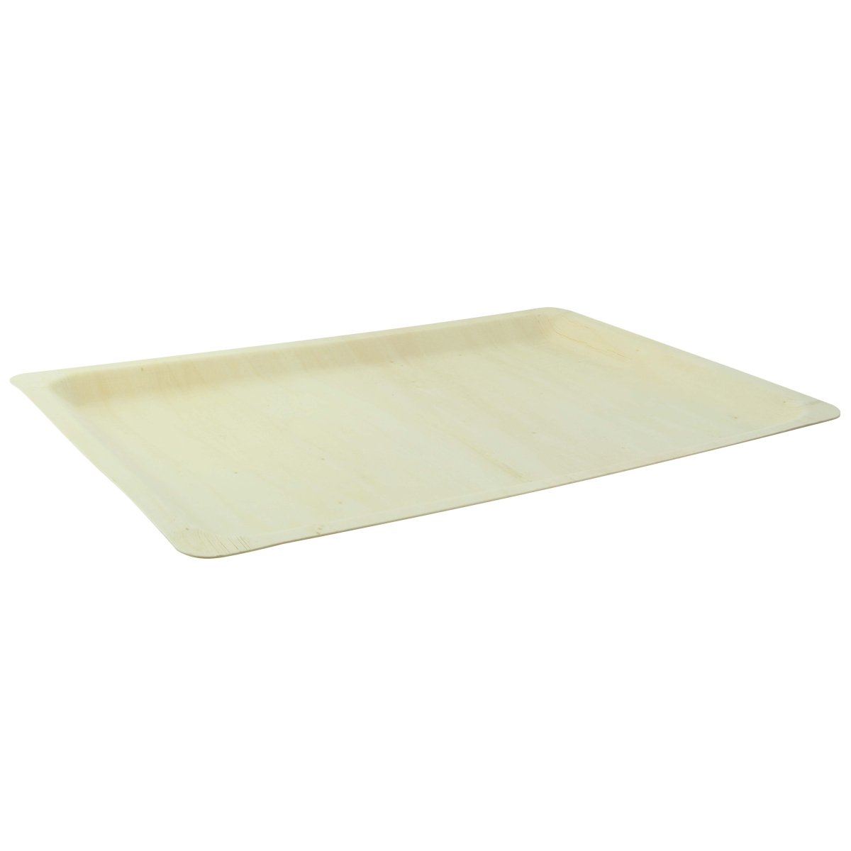 Packnwood SCANDINAVIA Rectangular Wooden Tray L:15.75in W:11in H:0.75in - iFoodservice Online