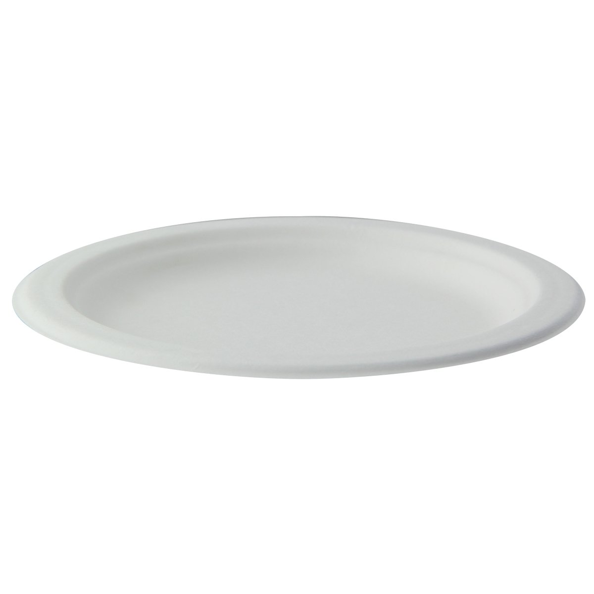 Packnwood Sugarcane White Round Plate D:6in - iFoodservice Online