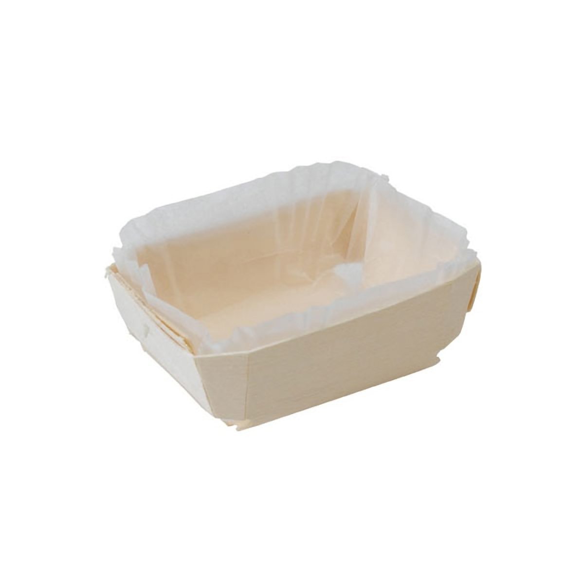 Packnwood TRISTAN Wooden Baking Mold 16oz L:7.3in W:3.1in H:1.6in - iFoodservice Online