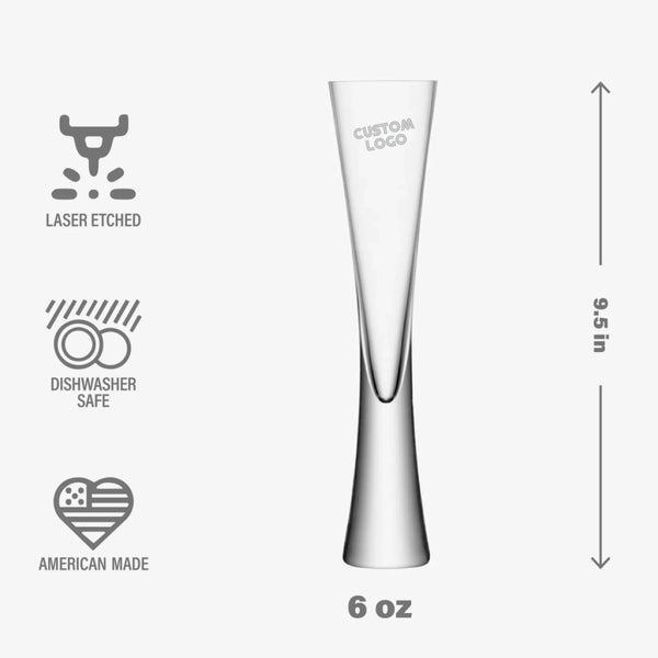 Personalized Moya Serving Gift Set of 7 Clear Engraved | Custom Laser Etched Favor - iFoodservice Online