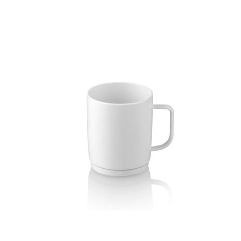 KAPP HS Gastro POLYCARBONATE MUG WHITE 10 Oz 46015300 (Pack of 50)