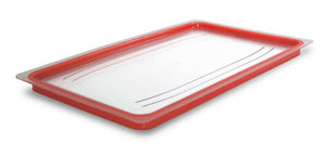 KAPP HS Gastro POLYCARBONATE LID WITH HERMETIC SEAL 1/2 FOR PC  CONTAINERS 13x10" 46011012 (Pack of 6)