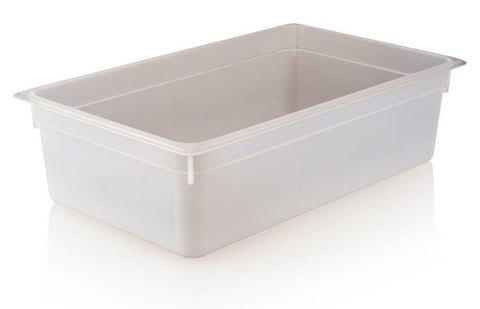 KAPP HS Gastro Polypropylene Food Storage Container 1/1 20x13" - 4" 46021100 (Pack of 6)