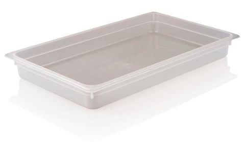 KAPP HS Gastro Polypropylene Food Storage Container 1/1 20x13" - 2.5" 46021065 (Pack of 6)