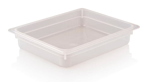 KAPP HS Gastro Polypropylene Food Storage Container 1/2 13x10" - 2.5" (Pack of 12)  46022065