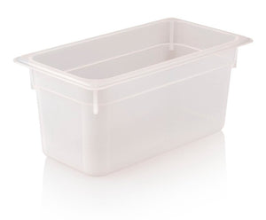 KAPP HS Gastro Polypropylene Food Storage Container 1/3 13x7" - 6" 46023150 (Pack of 6)