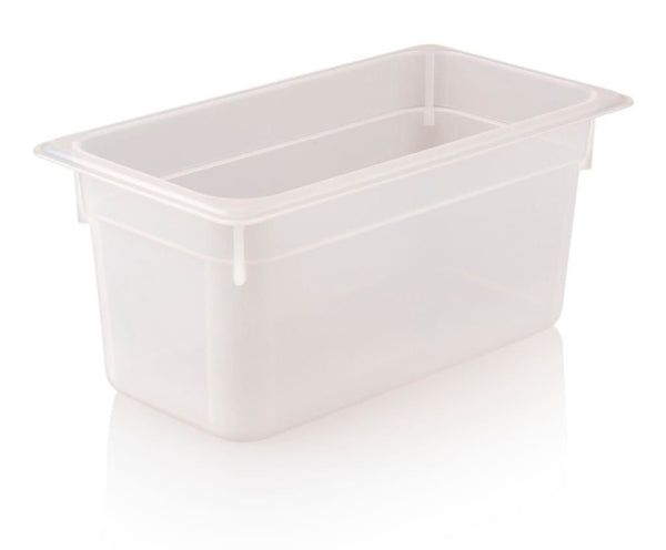 KAPP HS Gastro Polypropylene Food Storage Container 1/3 13x7" - 6" 46023150 (Pack of 6)