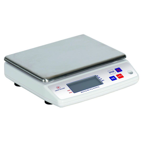 Professional Electronic Scale 11lbs (5kg), Precision ±0.5g With Battery + Adapter (N3693) - iFoodservice Online