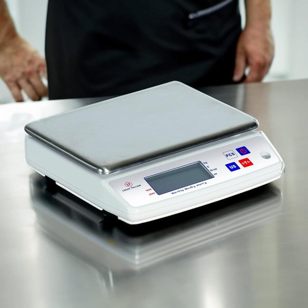 Professional Electronic Scale 11lbs (5kg), Precision ±0.5g With Battery + Adapter (N3693) - iFoodservice Online