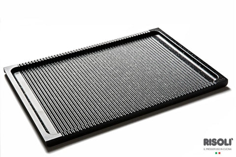 Risoli Piastra BBQ 38×26.5 Cm Platinum Grigliata (OP0122/38TP0) - iFoodservice Online