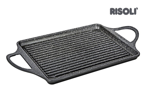 Risoli Plate Servigrill Granito Hard Stone (00114FG/46HS) - iFoodservice Online