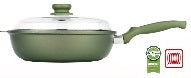 Risoli Dr. Green® Stone Nonstick induction Frypan with lid with bakelite handle (00105DRIN/28)