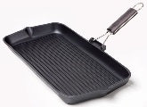 Risoli Saporella Grill Pan XL With Folding Wooden Handle (000090/43T00)