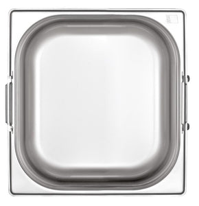 KAPP HS Gastro Food Pan With Handle 1/6 7x6.5" - 6" 31116150 (Pack of 30)