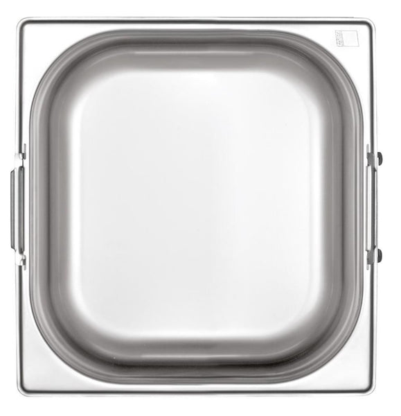 KAPP HS Gastro Food Pan With Handle 1/6 7x6.5" - 6" 31116150 (Pack of 30)