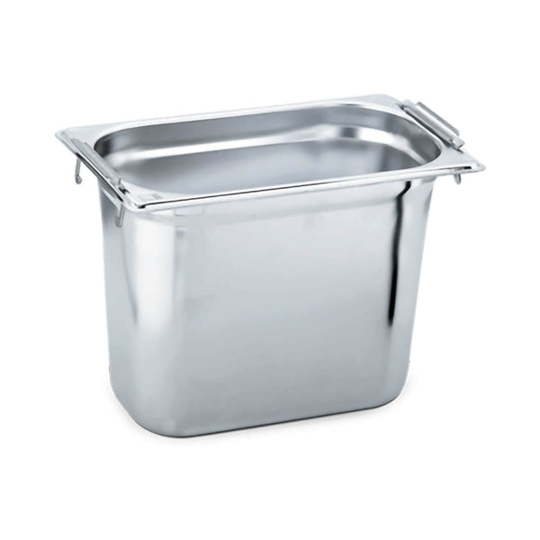 KAPP HS Gastro Food Pan With Handle 1/4 10.5x6.5" - 2.5" 31114065 (Pack of 30)