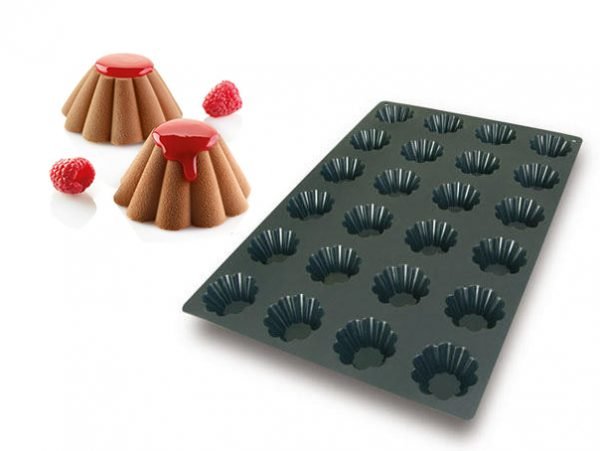 Silikomart - 60 X 40 - Briochette 24 X 84ml (SQ001) - iFoodservice Online