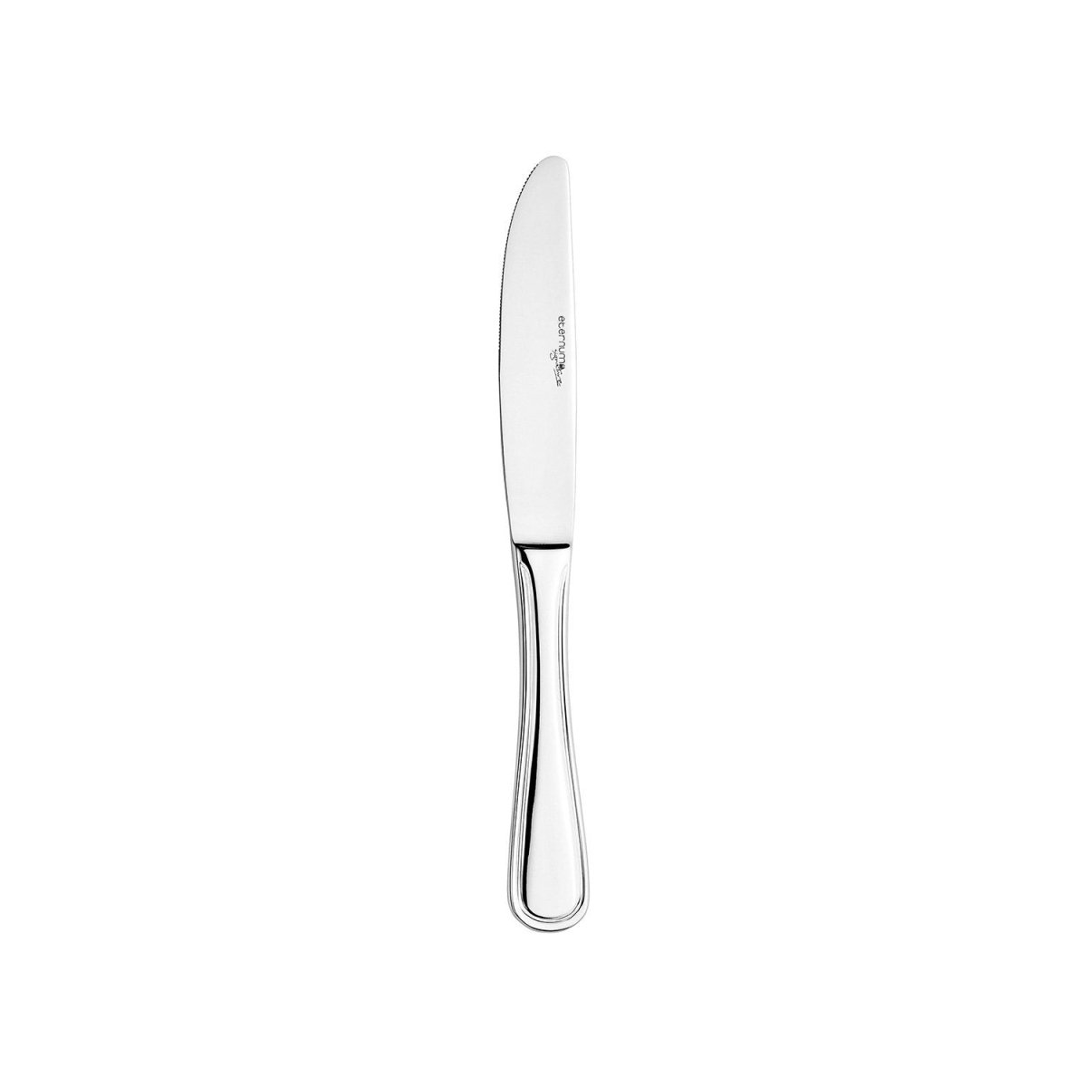 Turgla Flatware Anser 8.5" Silver Stainless Steel Dessert Knife Mono 18/10 (Set of 12) (ETE1670 - 6) - iFoodservice Online