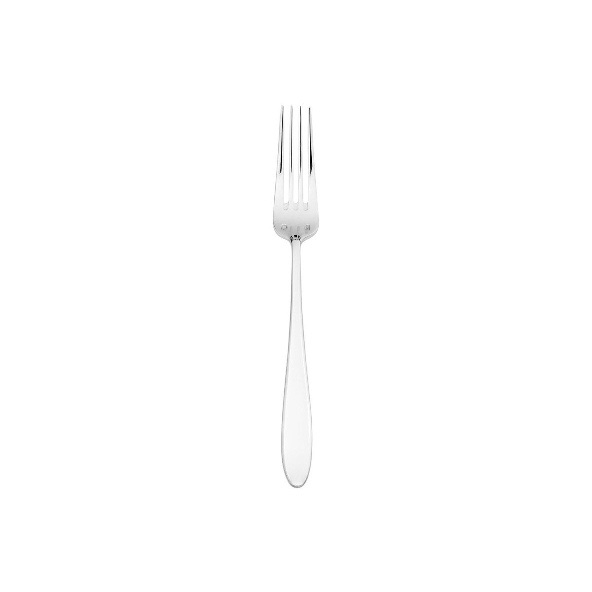 Turgla Flatware Anzo 7.5" Silver Stainless Steel Dessert Fork 18/10 (Set of 12) (ETE1820 - 14) - iFoodservice Online