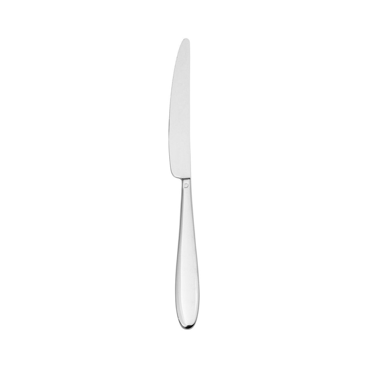 Turgla Flatware Anzo 9.25" Silver Stainless Steel Dinner Knife Mono 18/10 (Set of 12) (ETE1820 - 5) - iFoodservice Online