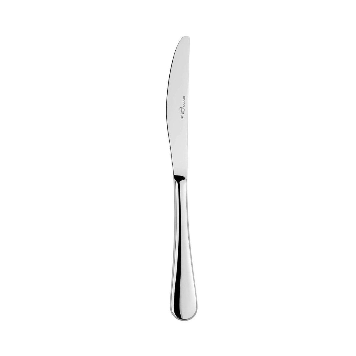 Turgla Flatware Arcade 9.25" Silver Stainless Steel Dinner Knife Mono 18/10, Set of 12 (ETE1620 - 5) - iFoodservice Online